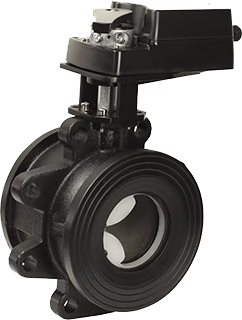 EBV Series Cast Iron Motorized Regulation Ball Valve