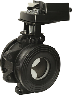 EBV Series Cast Iron Motorized Regulation Ball Valve