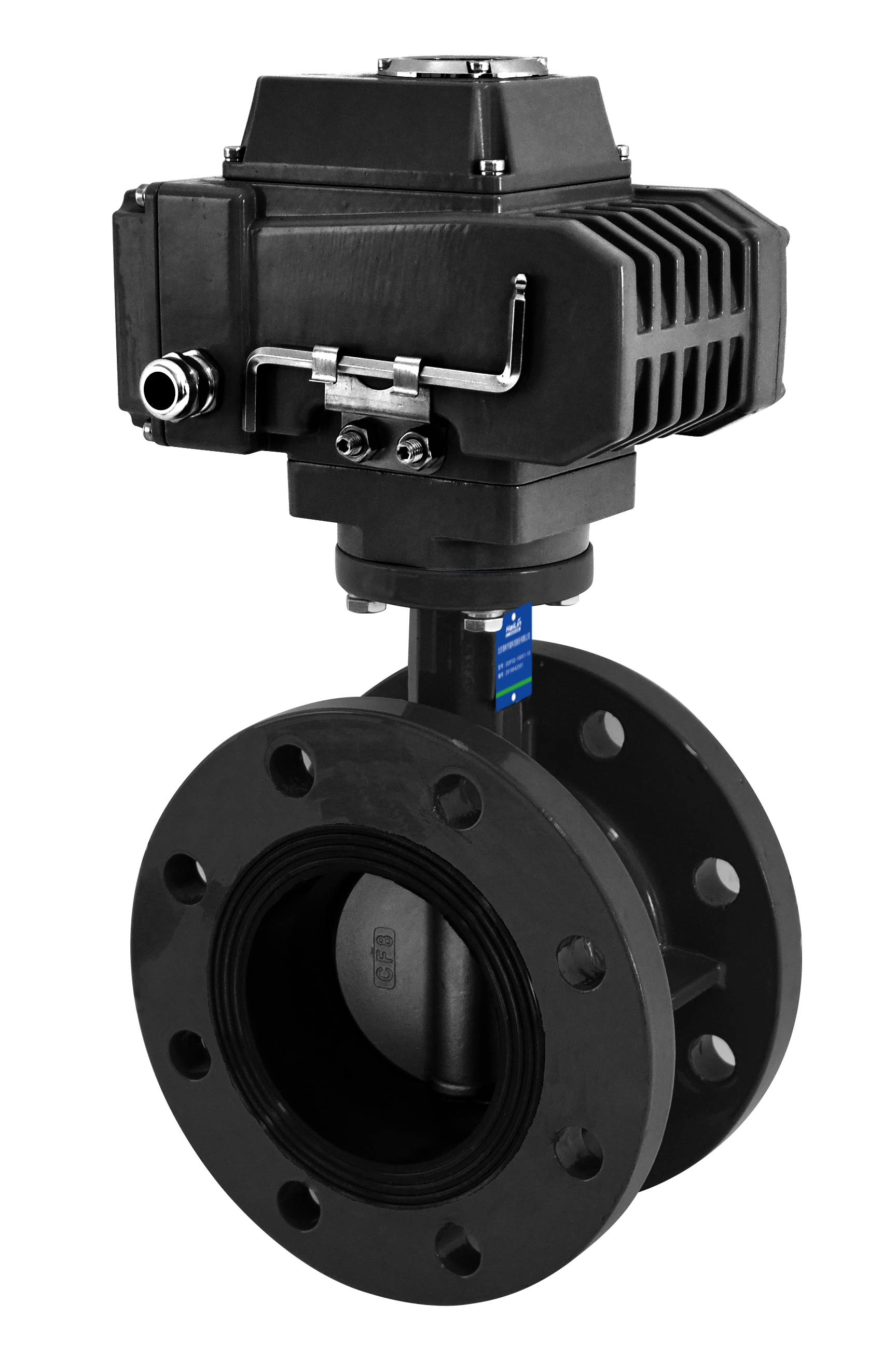 EDF Series Motorized Butterfly Valve -Midline Soft Sealing